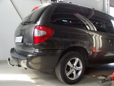 Фаркоп оцинкованный Galia шар A для Dodge Caravan/Chrysler Voyager 2001-2008