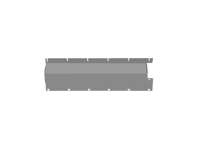 Защита топливных трубок для LiXiang L6 2024-н.в. 1.5 гибрид AT 4WD NLZ алюминий, 3 мм, с крепежом / Ликсианг
