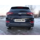 Защита задняя уголки 42 мм ТСС для Hyundai Tucson 2015-2018
