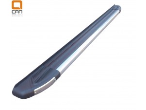 Пороги алюминиевые Brilliant Black для 2018-2021 № MERX.46.0000
