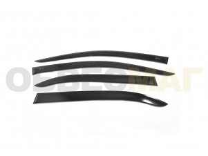 Дефлекторы окон Vinguru 4 штуки на седан для Chevrolet Cobalt № AFV56111
